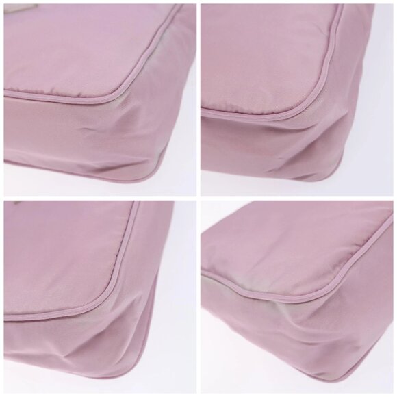 PRADA Hand Bag Nylon Pink Auth - Picture 16 of 16